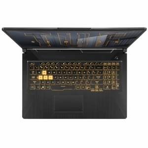 ASUS ROG TUF GAMING F17 REFFX706HCB-HX111VT - 17,3 FHD, Intel® Core™ i5 Processzor-11400H, 8GB DDR4 RAM, 512GB SSD, NVIDIA RTX 3050 4GB, Windows 10, Szürke Laptop