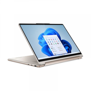 Lenovo Yoga 9 82LU008UHV - Intel® Core™ i7 Processzor-1280P, 16GB, 512GB SSD, 14 QHD+, Intel® Iris Xe Graphics, Windows 11 Home, Arany Laptop