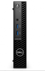 Dell OptiPlex 3000 3000MICRO-7 - Intel® Core™ i5 Processzor-12500T, 8GB, 256GB SSD, Intel® UHD Graphics 770, Fekete Asztali Számítógép