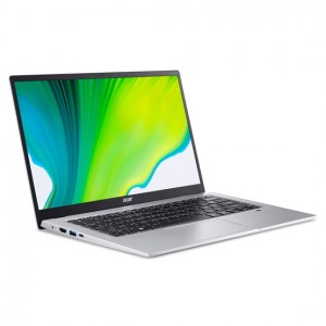Acer Swift SF114-34-P0Y0 - 14 FHD, Intel® Pentium Quad Core™ N6000, 4GB, 128GB SSD, Intel® UHD Graphics, Windows 11 Home S, Ezüst Laptop