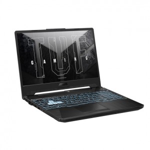 Asus TUF Gaming F15 FX506HE-HN150W - 15.6 FHD, Intel® Core™ i5 Processzor-11400H, 8GB, 512GB SSD, NVIDIA GeForce RTX 3050Ti, Windows 11, Fekete laptop