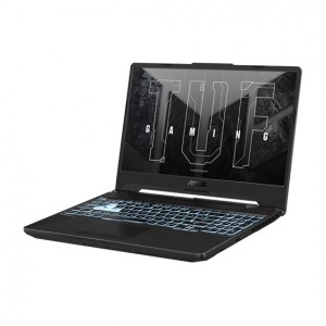 Asus TUF Gaming F15 FX506HC-HN102 - 15.6 FHD, Intel® Core™ i5 Processzor-11400H, 8GB, 512GB SSD, NVIDIA GeForce RTX 3050 , No OS, Fekete laptop