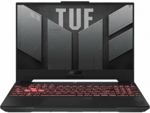 Asus TUF Gaming A17 FA707XI-HX022 - 17,3 FHD, AMD Ryzen 9-7940HS, 16GB, 1TB, NVIDIA GeForce RTX 4070, No OS, Szürke laptop