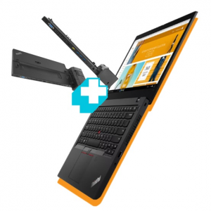 Lenovo Thinkpad L14 G2 20X2S8MB02 - 14 FHD, Intel® Core™ i7 Processzor-1165G7, 16GB, 512GB SSD, Intel® Iris Xe Graphics, FreeDOS, Fekete laptop + ThinkPad Ultra Dock