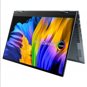 ASUS ZenBook Flip 14 UP5401ZA-KN041W - 14 QHD+, Intel® Core™ i5 Processzor-12500H, 16GB, 512GB SSD, Intel® Iris Xe Graphics, Windows 11 Home, Szürke Laptop