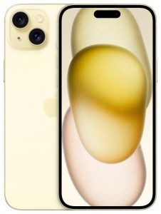 Apple iPhone 15 Plus 5G 128GB 6GB Sárga Okostelefon