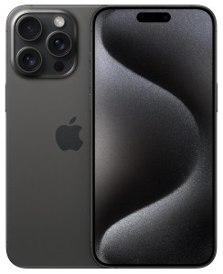 Apple iPhone 15 Pro 5G 128GB 8GB Éjfekete Okostelefon