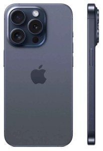 Apple iPhone 15 Pro 5G 128GB 8GB Kék Okostelefon