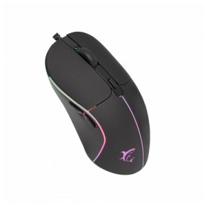 White Shark GM-5010 WARLOCK gamer egér,7D, fekete, 6400 dpi, RGB
