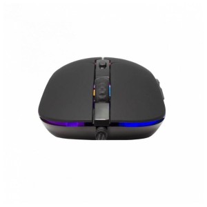 White Shark GM-5010 WARLOCK gamer egér,7D, fekete, 6400 dpi, RGB