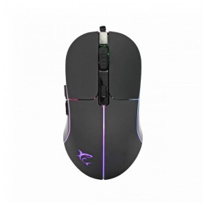 White Shark GM-5010 WARLOCK gamer egér,7D, fekete, 6400 dpi, RGB