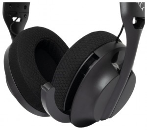 White Shark FALCON-B, GH-2441B, vezeték nélküli gamer fejhallgató, fekete