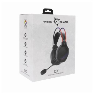 White Shark OX RGB, GH-2140 gamer fejhallgató 