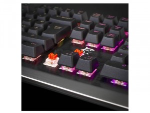 White Shark GK-2102 LEGIONNAIRE-X mechanikus fém (red switch) gamer billentyűzet (angol)