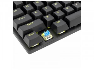 White Shark GK-2106B/BL-HU COMMANDOS fekete mechanikus magyar (blue switch) gamer billentyűzet