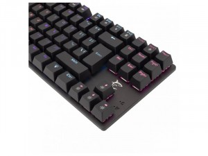 White Shark GK-2106B/BL-HU COMMANDOS fekete mechanikus magyar (blue switch) gamer billentyűzet