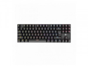 White Shark GK-2106B/BL-HU COMMANDOS fekete mechanikus magyar (blue switch) gamer billentyűzet