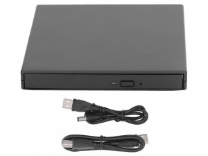 Külső Ház USB Csatlakozással 12.7mm SATA Optikai Meghajtóhoz