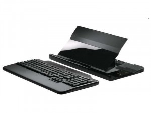 Logitech Alto Cordless - Vezetéknélküli Billentyűzet, Notebook Állvány és USB Hub