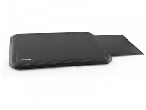 Modecom MC-G10 GO fekete párnázott laptop alátét egér tartóval, 15,6 notebookhoz
