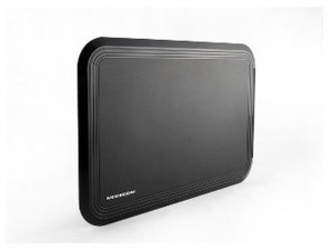 Modecom MC-G10 GO fekete párnázott laptop alátét egér tartóval, 15,6 notebookhoz