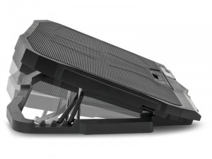 Spirit of Gamer Airblade 600 Gaming notebook hűtőpad alátét, 4 ventillátorral, LED világítással, 17col laptophoz