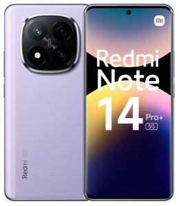 Xiaomi Redmi Note 14 Pro+ 5G 512GB 12GB Dual-SIM Lila Okostelefon