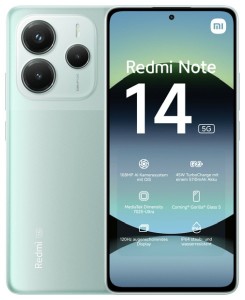 Xiaomi Redmi Note 14 5G 128GB 6GB Dual-SIM Zöld Okostelefon