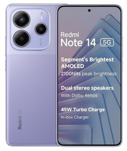 Xiaomi Redmi Note 14 5G 256GB 8GB Dual-SIM Lila Okostelefon