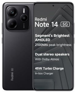 Xiaomi Redmi Note 14 5G 256GB 8GB Dual-SIM Fekete Okostelefon