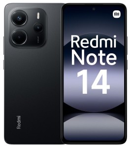 Xiaomi Redmi Note 14 4G 256GB 8GB Dual-SIM Fekete Okostelefon