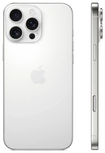 Apple iPhone 16 Pro 5G 256GB 8GB Fehér Titán Okostelefon