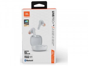 JBL LIVE Pro+ TWS ANC vezeték nélküli Bluetooth fülhallgató, fehér