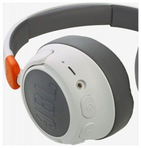 JBL JR460NC zajszűrős ANC bluetooth fejhallgató, fehér