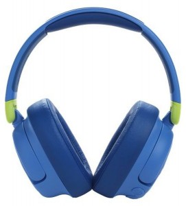 JBL JR460NC zajszűrős ANC bluetooth fejhallgató, kék