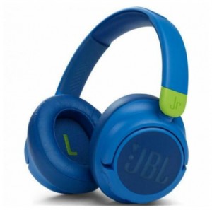 JBL JR460NC zajszűrős ANC bluetooth fejhallgató, kék