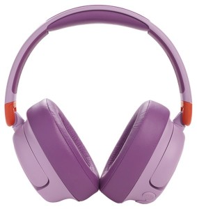JBL JR460NC zajszűrős ANC bluetooth fejhallgató, pink