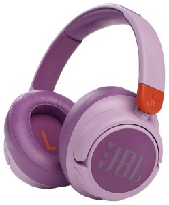 JBL JR460NC zajszűrős ANC bluetooth fejhallgató, pink