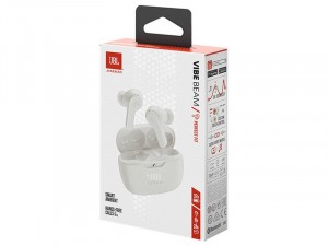 JBL Wave Beam TWS vezeték nélküli Bluetooth fülhallgató, fehér