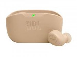 JBL Wave Buds TWS vezeték nélküli Bluetooth fülhallgató, bézs