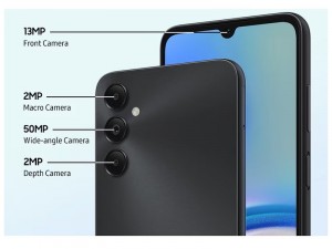 Samsung Galaxy A05s 64GB 4GB Dual-SIM Fekete Okostelefon