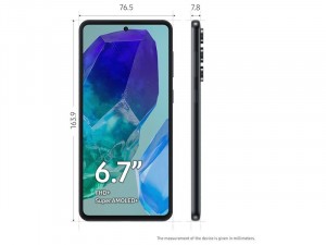 Samsung Galaxy M55 5G M556 128GB 8GB Dual-SIM Kék Okostelefon