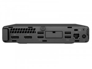 HP ELITEDESK 800 G4 DM mini PC i5-8500T, 16GB, 256SSD NVME, UHD Graphics, W10Pro Fekete Asztali Mini Számítógép - Használt