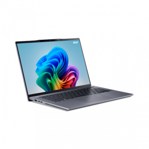 Acer Swift Go 14 AI SFG14-01-X395 - 14,5 WQXGA IPS 120Hz, Qualcomm Snapdragon X Plus, 16GB, 512GB SSD, Qualcomm Adreno X1-45, Windows 11 Home, Szürke Laptop