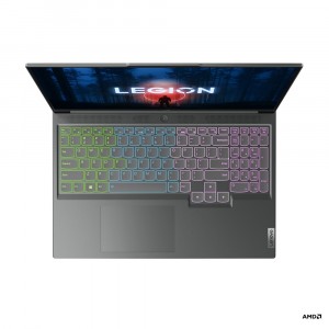 Lenovo Legion Slim 5 82Y900BUHV - 16 WQUXGA 240Hz GSync IPS, AMD Ryzen 5 7640HS, 16GB, 1TB, NVIDIA GeForce RTX 4060 8GB, FreeDOS, Szürke laptop