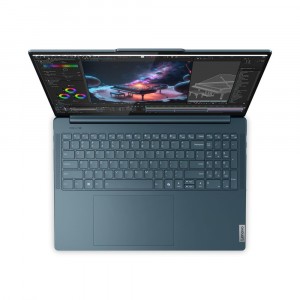Lenovo Yoga Pro 9 16IMH9 83DN003EHV - 16 3,2K IPS, Intel® Core™ Ultra 7 155H, 16GB, 1TB SSD Intel® Arc Graphics, Windows 11 Home, háttérvilágítású billentyűzet, kékeszöld laptop