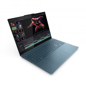 Lenovo Yoga Pro 9 16IMH9 83DN003EHV - 16 3,2K IPS, Intel® Core™ Ultra 7 155H, 16GB, 1TB SSD Intel® Arc Graphics, Windows 11 Home, háttérvilágítású billentyűzet, kékeszöld laptop