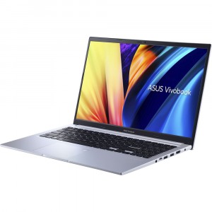 ASUS VivoBook X1502ZA-BQ1898 - 15.6 FHD, Intel® Core™ i5 Processzor-12500H, 8GB, 512GB SSD, Intel® UHD Graphics, FreeDOS, Ezüst Laptop