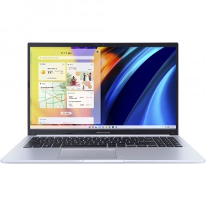 ASUS VivoBook X1502ZA-BQ1898 - 15.6 FHD, Intel® Core™ i5 Processzor-12500H, 8GB, 512GB SSD, Intel® UHD Graphics, FreeDOS, Ezüst Laptop