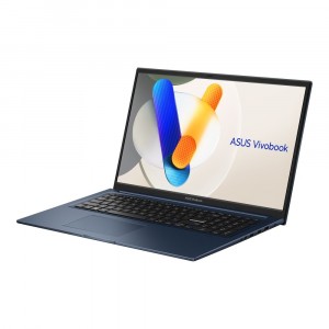 ASUS VivoBook 17 X1704ZA-AU355W - 17,3 FHD, Intel® Core™ i3-1215U, 8GB, 512GB SSD, Intel® UHD Graphics , Win11H, háttérvilágítású billentyűzet, Kék Laptop